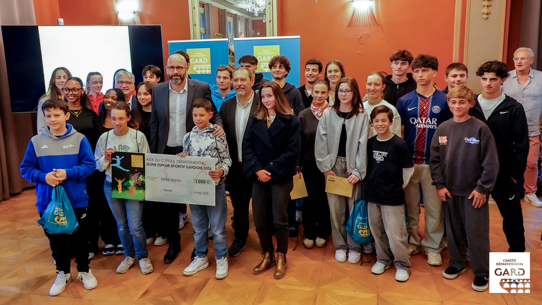 5e édition de mise à l'honneur des jeunes espoirs sportifs gardois 2026
