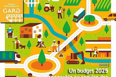 Page de couverture de Gard Info n°11 - Agrandir l'image, fenêtre modale