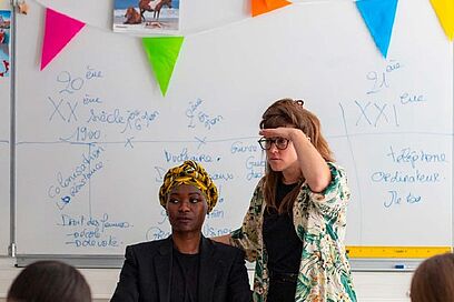 Agrandir l'image, fenêtre modale