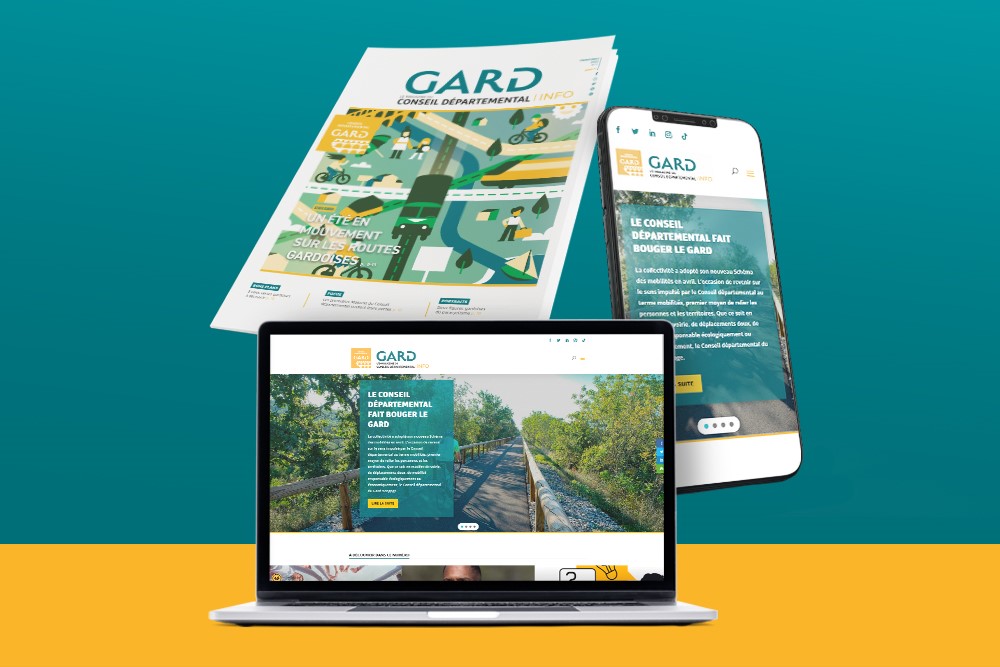 Gard Info, magazine d’informations du Conseil départemental du Gard, vient de paraître