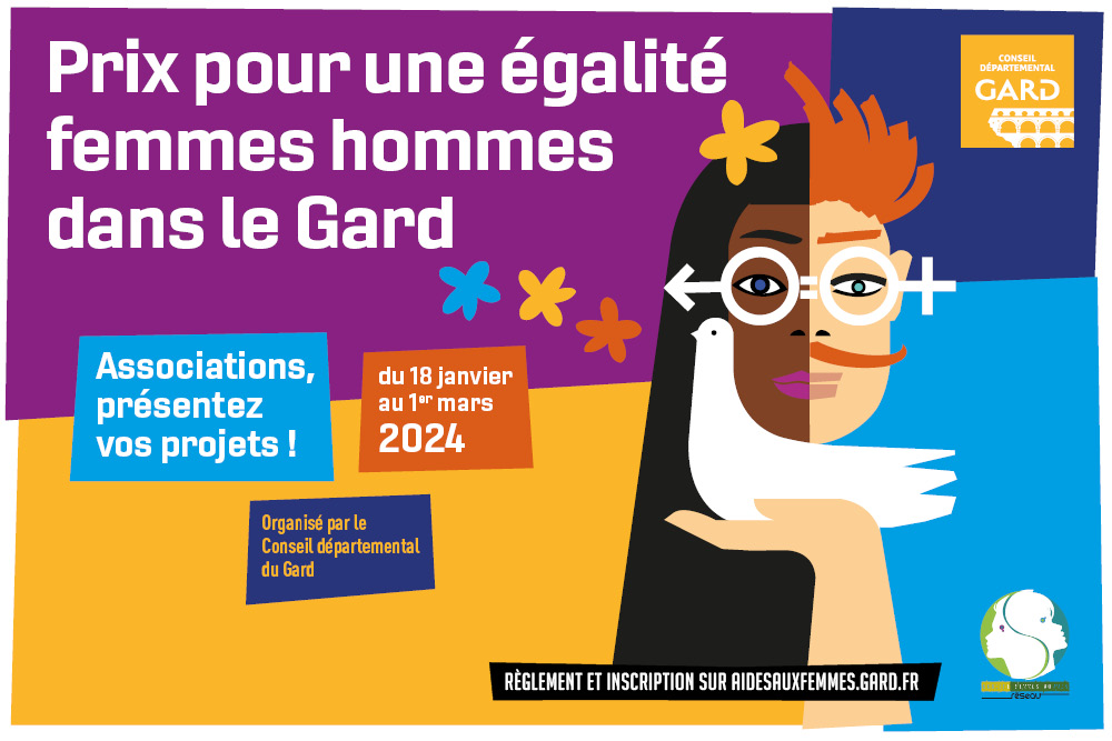 3e édition du Prix pour une Égalité femmes-hommes dans le Gard